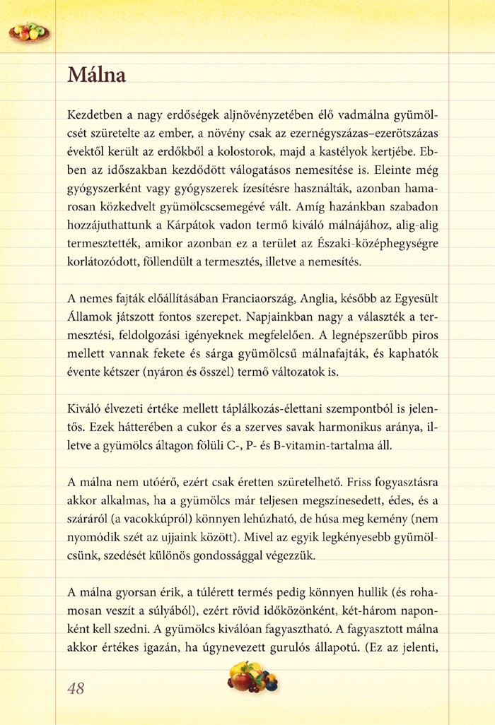 A gyümölcsök táplálkozás-élettani hatásai és receptek - Image 2