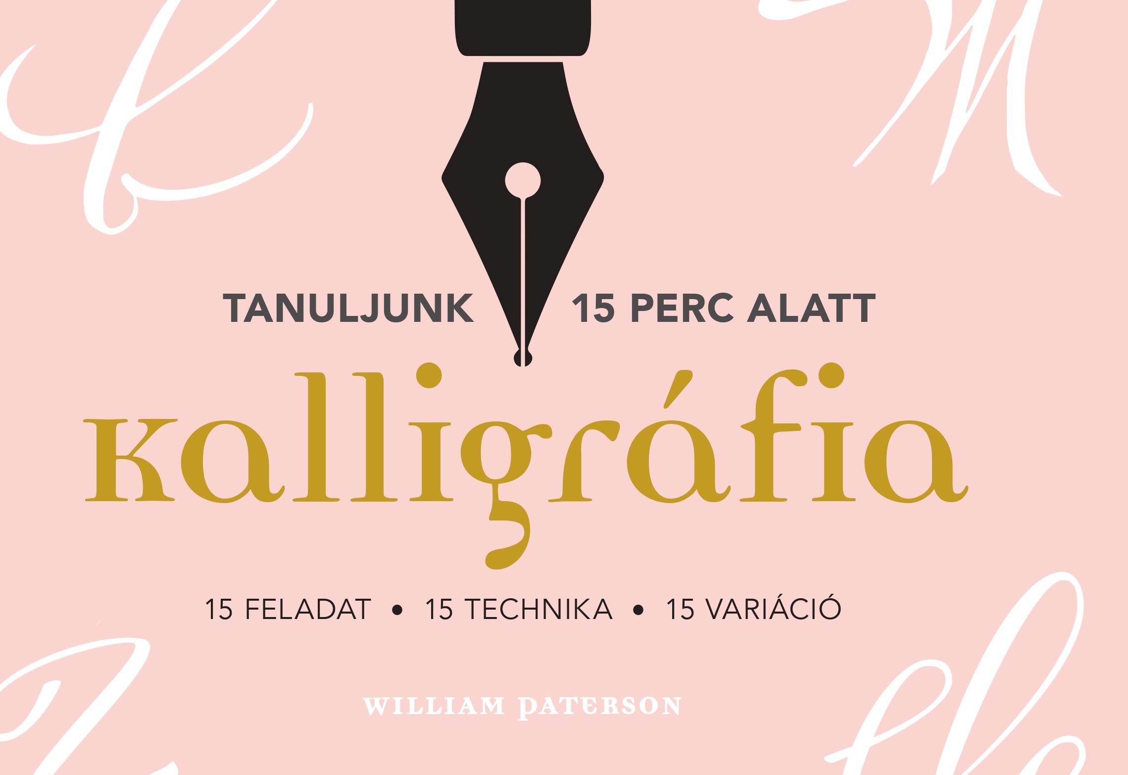 Kalligráfia. 15 feladat, 15 technika, 15 variáció